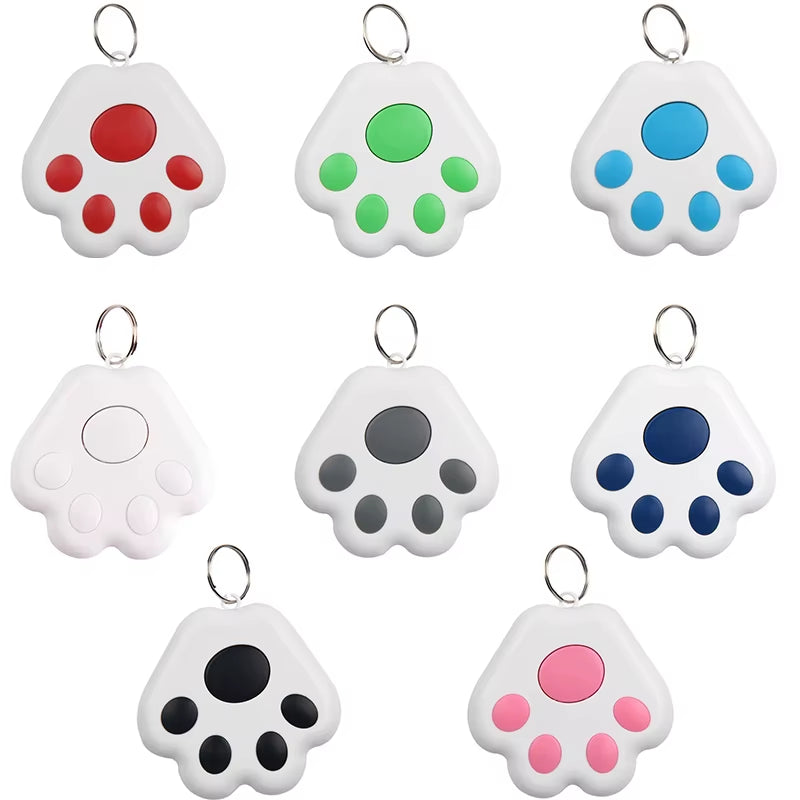 Mini GPS Tracker Key Kids Bag Finder Dog Cat Pet Locator Smart Bluetooth Tracker Device Anti-Lost Reminder for IOS/ Android