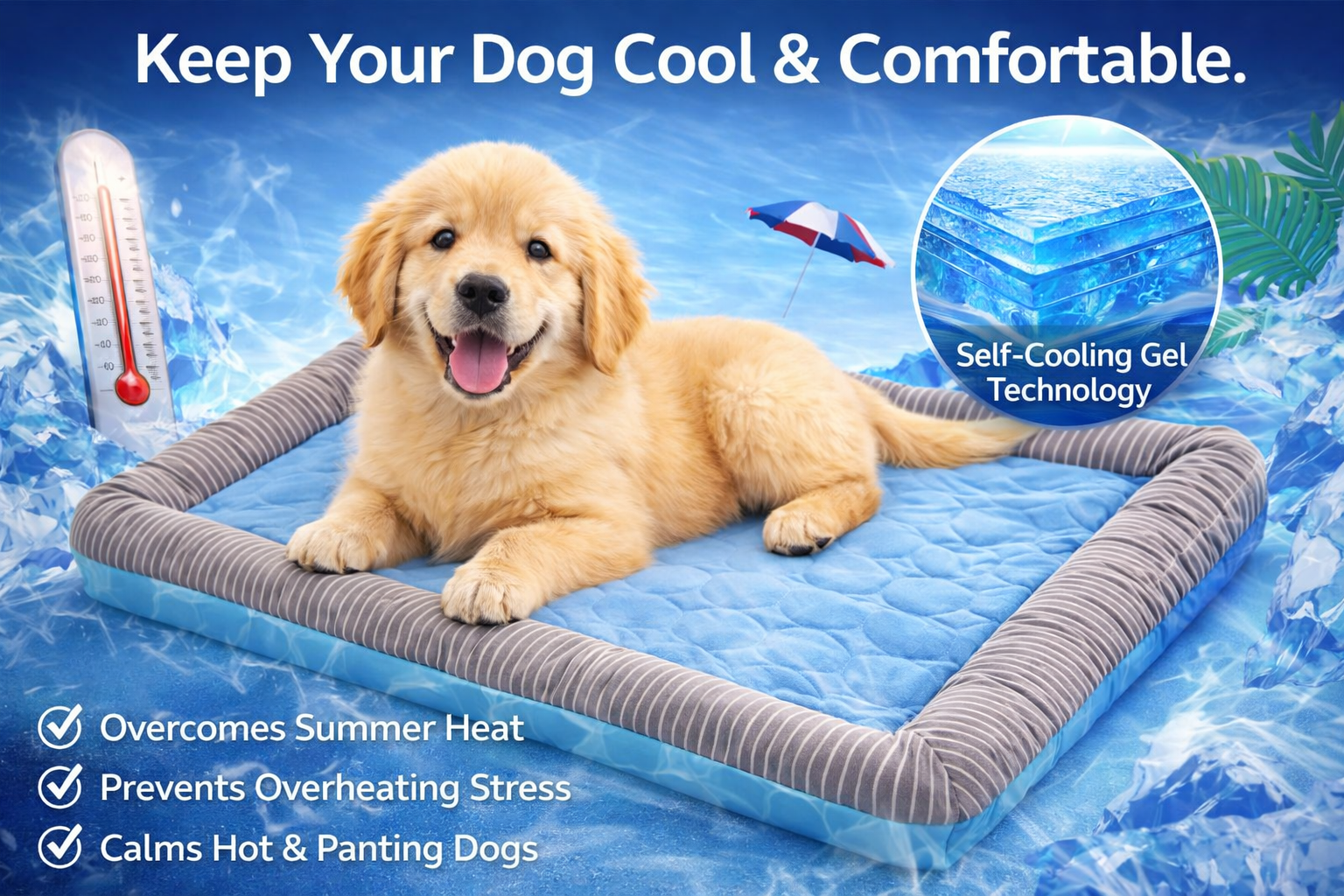 Premium Dog & Cat Cooling Mat