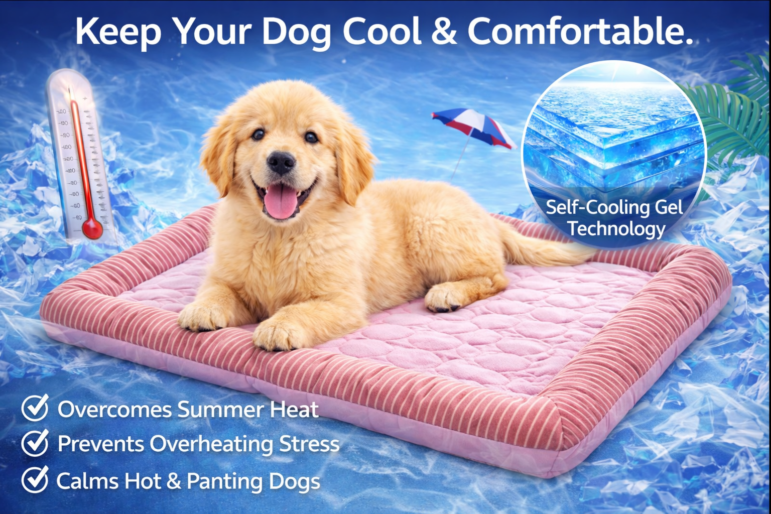 Premium Dog & Cat Cooling Mat